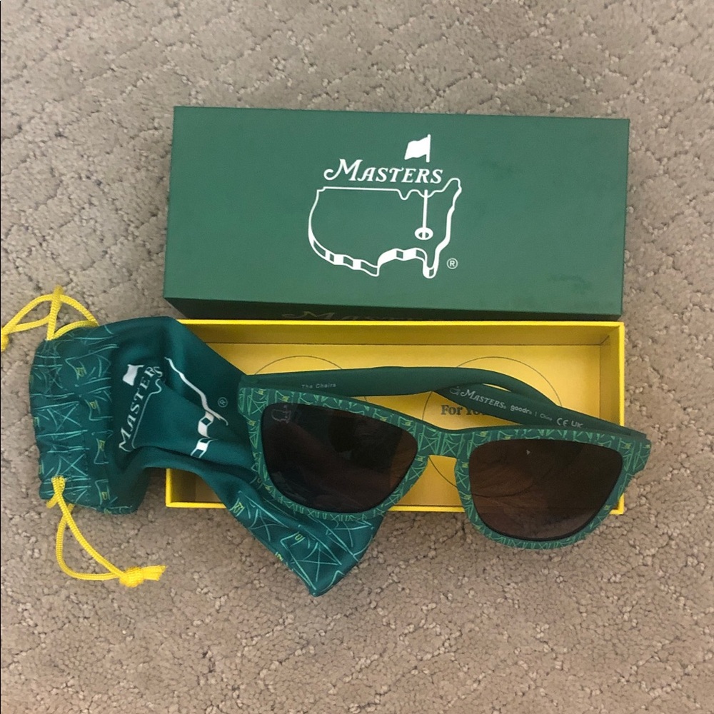 Masters 2026 Green Patterned goodr Sunglasses
